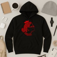 Ruth Bader Ginsburg Face Quotes Red Hoodie