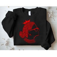 Ruth Bader Ginsburg Face Quotes Red Sweatshirt