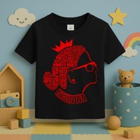 Ruth Bader Ginsburg Face Quotes Red Toddler T-Shirt