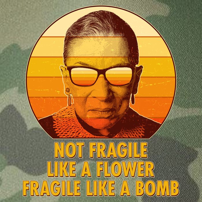 Ruth Bader Ginsburg Fragile Like A Bomb Tribute  Legacy Tie Dye Trucker Hat
