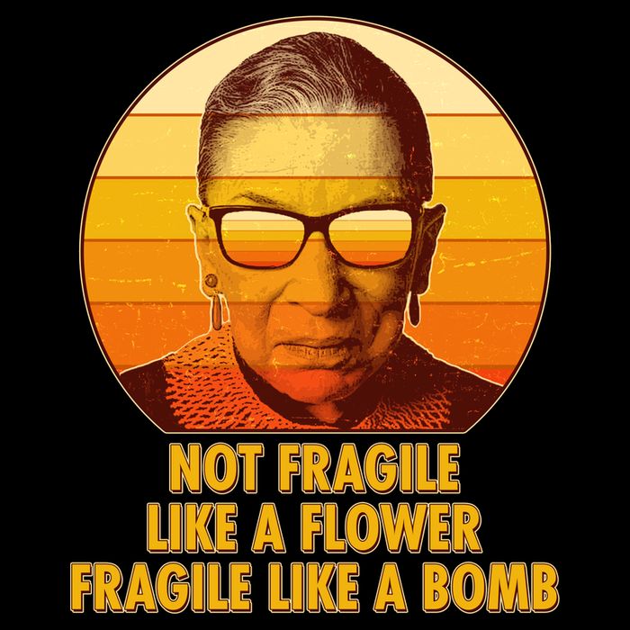 Ruth Bader Ginsburg Fragile Like A Bomb Tribute  Mug