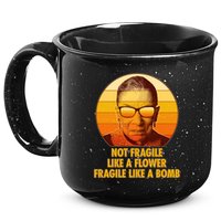 Ruth Bader Ginsburg Fragile Like A Bomb Tribute  15oz Campfire Ceramic Mug