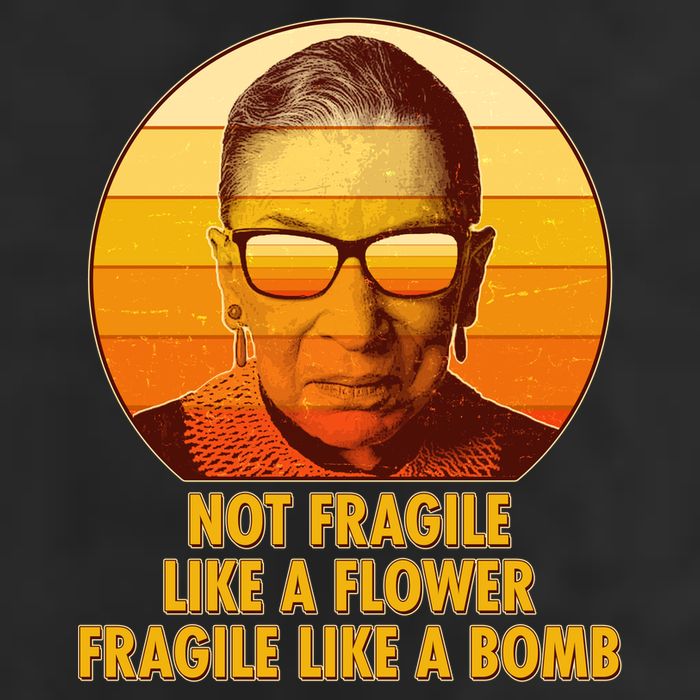 Ruth Bader Ginsburg Fragile Like A Bomb Tribute  Trucker Hat