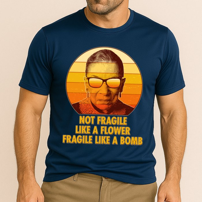 Ruth Bader Ginsburg Fragile Like A Bomb Tribute  Performance Shirt
