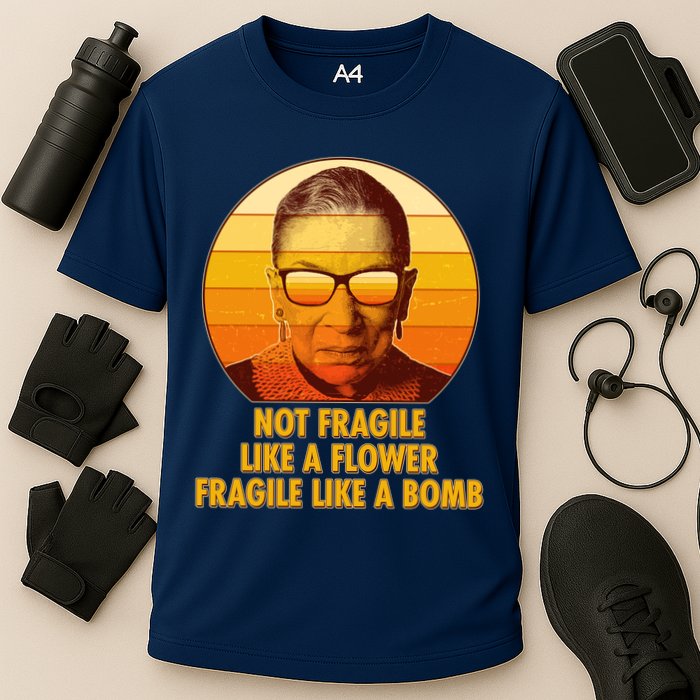 Ruth Bader Ginsburg Fragile Like A Bomb Tribute  Performance Shirt