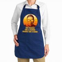 Ruth Bader Ginsburg Fragile Like A Bomb Tribute  Apron