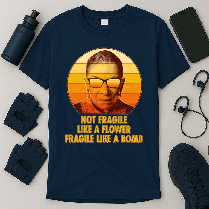 Ruth Bader Ginsburg Fragile Like A Bomb Tribute  T-Shirt