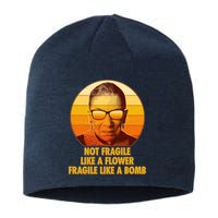 Ruth Bader Ginsburg Fragile Like A Bomb Tribute  Sustainable Beanie