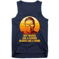 Ruth Bader Ginsburg Fragile Like A Bomb Tribute  Tank Top
