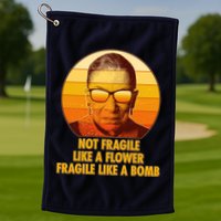 Ruth Bader Ginsburg Fragile Like A Bomb Tribute  Golf Towel