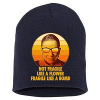 Ruth Bader Ginsburg Fragile Like A Bomb Tribute  Short Acrylic Beanie