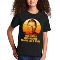 Ruth Bader Ginsburg Fragile Like A Bomb Tribute  Kids T-Shirt
