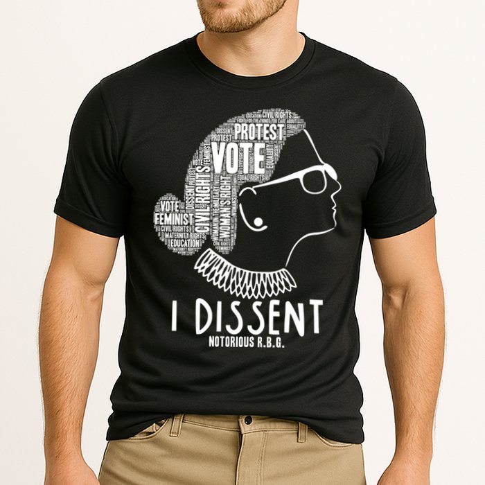 Ruth Bader Ginsburg I Dissent Notorious RBG Tribute Quotes Performance Shirt