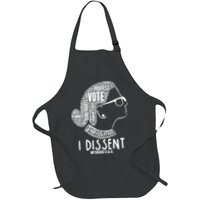 Ruth Bader Ginsburg I Dissent Notorious RBG Tribute Quotes Apron