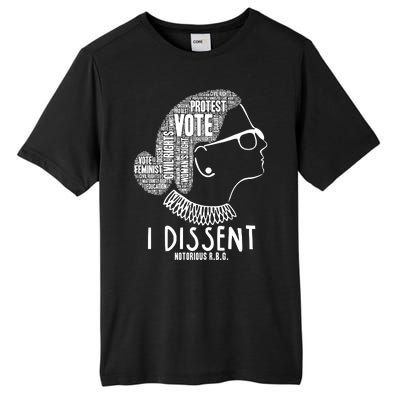 Ruth Bader Ginsburg I Dissent Notorious RBG Tribute Quotes Tall Fusion ChromaSoft Performance T-Shirt