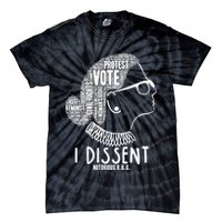Ruth Bader Ginsburg I Dissent Notorious RBG Tribute Quotes Tie-Dye T-Shirt