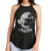 Ruth Bader Ginsburg I Dissent Notorious RBG Tribute Quotes Women's Perfect Tri Rocker Tank
