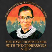 Ruth Bader Ginsburg Injustice Oppressors RBG Quote Tumbler