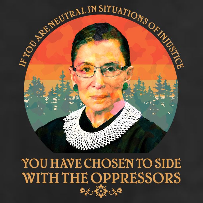 Ruth Bader Ginsburg Injustice Oppressors RBG Quote Tumbler