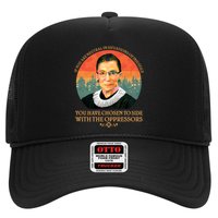 Ruth Bader Ginsburg Injustice Oppressors RBG Quote Hat