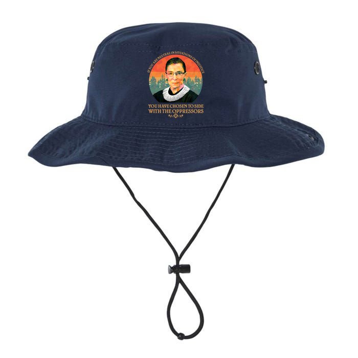 Ruth Bader Ginsburg Injustice Oppressors RBG Quote Bucket Hat