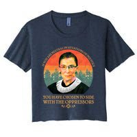 Ruth Bader Ginsburg Injustice Oppressors RBG Quote Crop Top