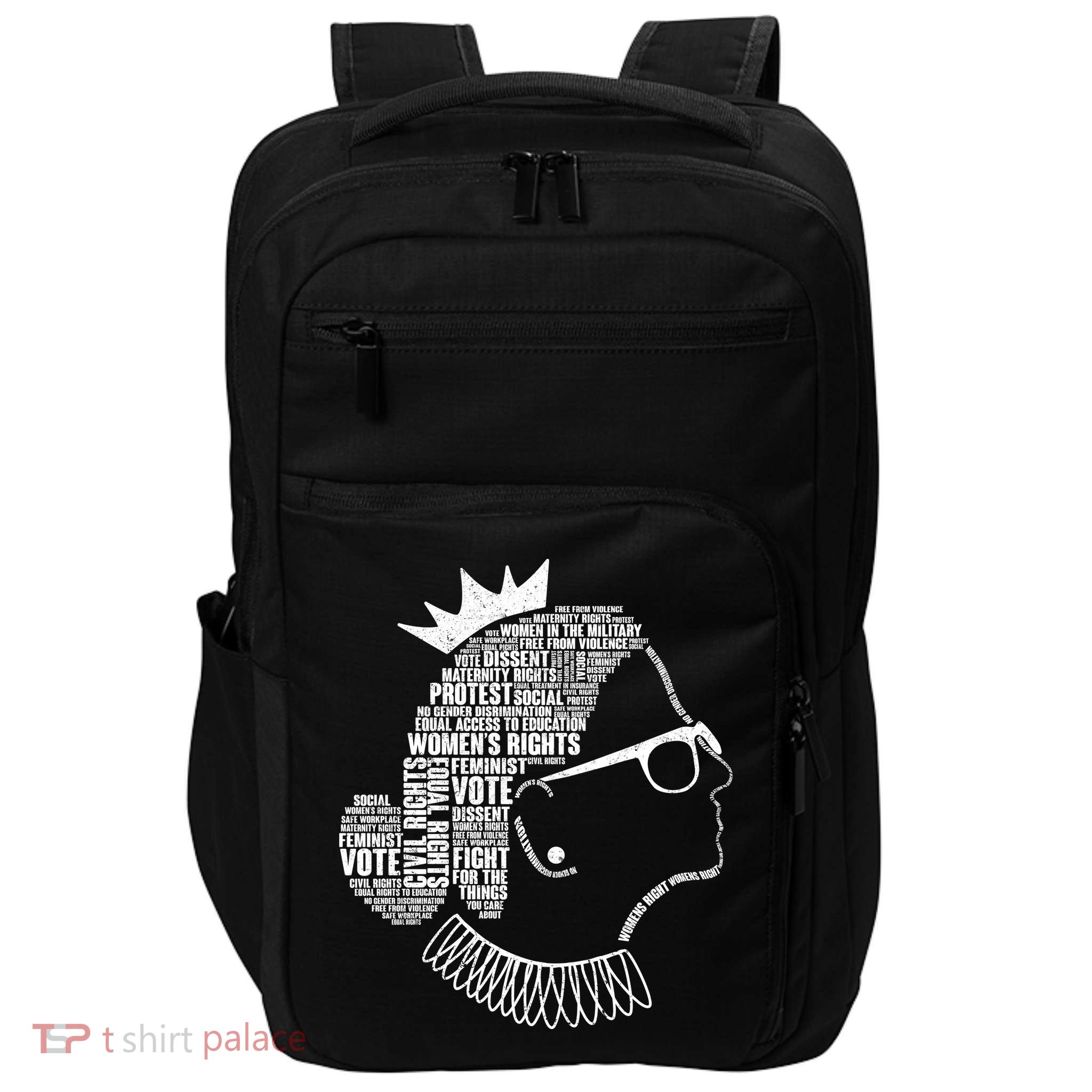Ruth Bader Ginsburg Notorious RBG Quotes Impact Tech Backpack