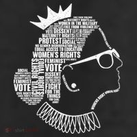 Ruth Bader Ginsburg Notorious RBG Quotes Adult Drive Performance Visor