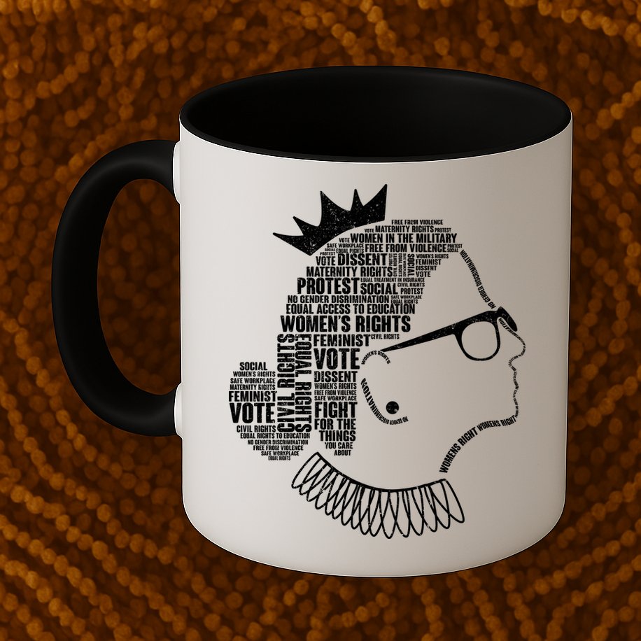 Ruth Bader Ginsburg Notorious RBG Quotes Mug