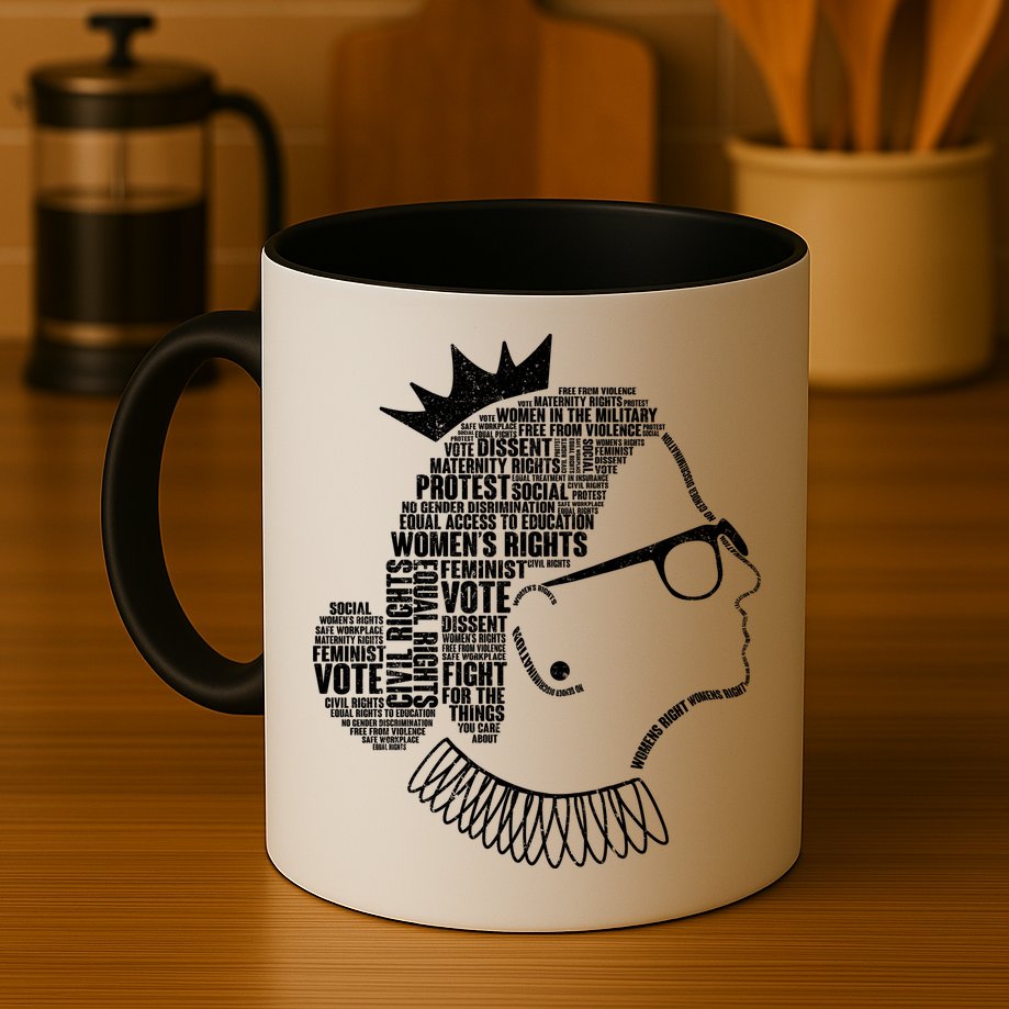 Ruth Bader Ginsburg Notorious RBG Quotes Mug
