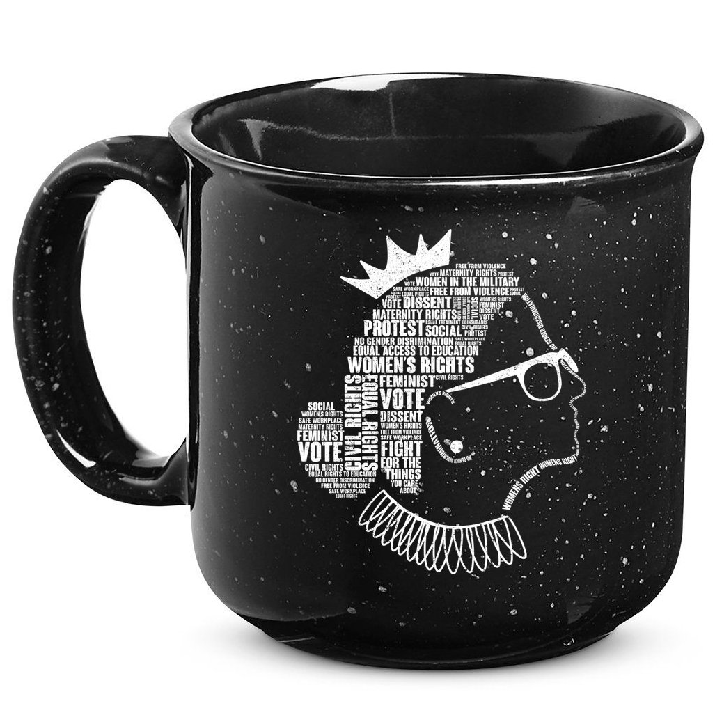 Ruth Bader Ginsburg Notorious RBG Quotes 15oz Campfire Ceramic Mug
