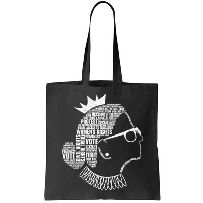 Ruth Bader Ginsburg Notorious RBG Quotes Bag