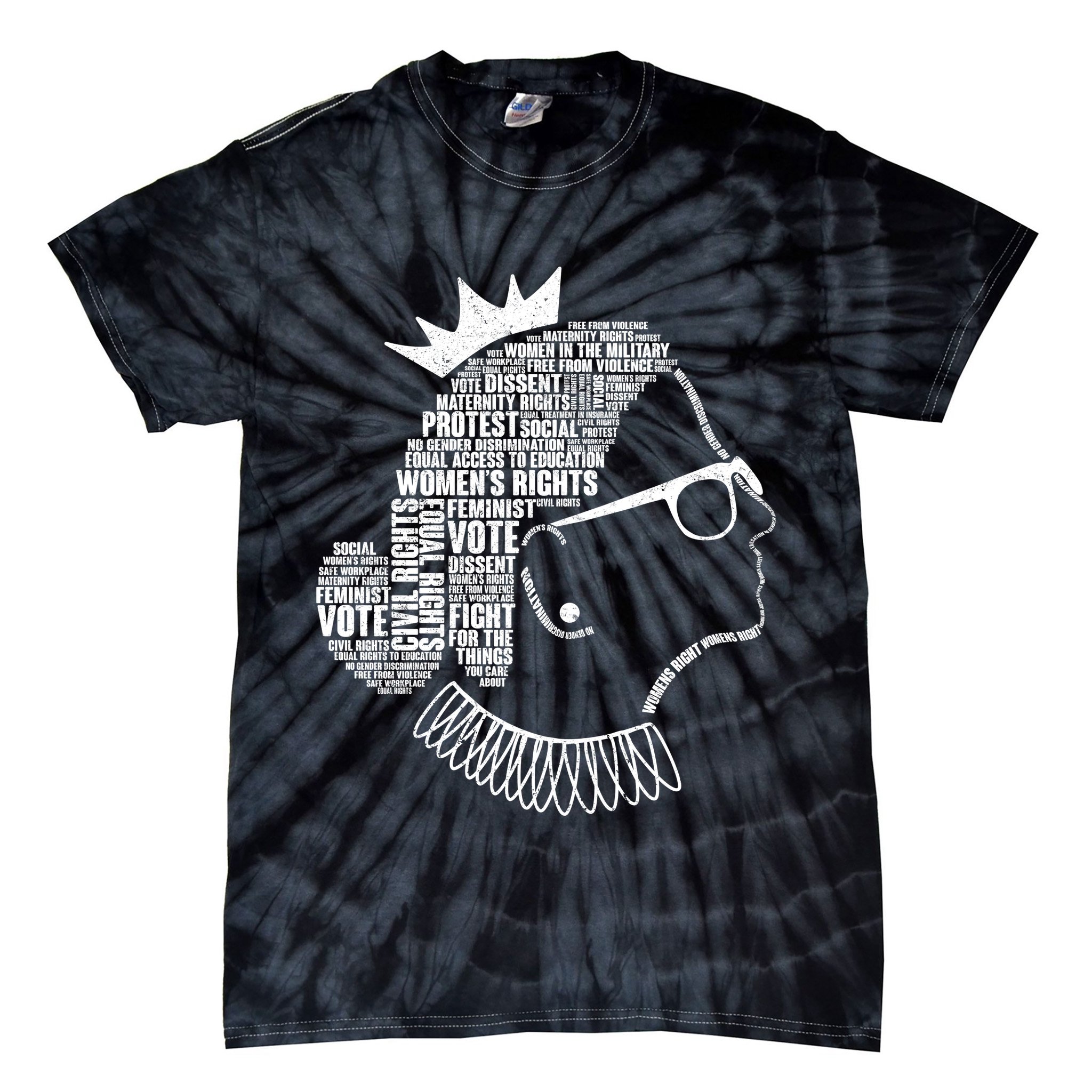 Ruth Bader Ginsburg Notorious RBG Quotes Tie-Dye T-Shirt