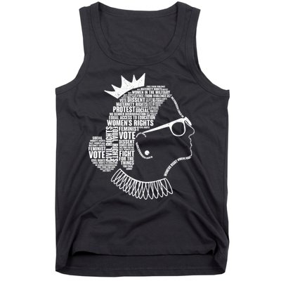 Ruth Bader Ginsburg Notorious RBG Quotes Tank Top