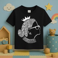 Ruth Bader Ginsburg Notorious RBG Quotes Toddler T-Shirt