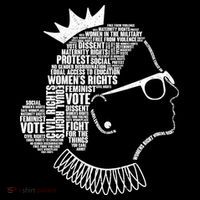 Ruth Bader Ginsburg Notorious RBG Quotes Womens T-Shirt