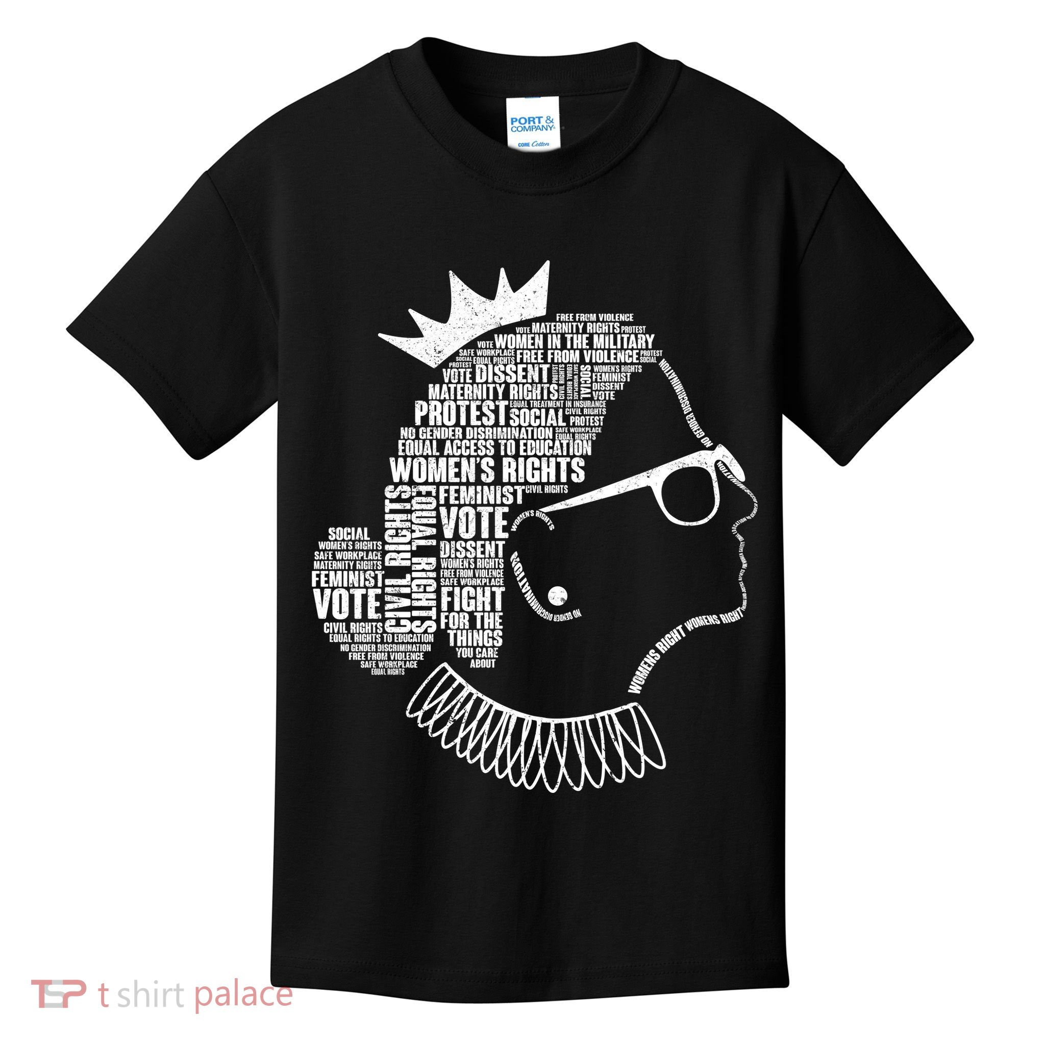 Ruth Bader Ginsburg Notorious RBG Quotes Kids T-Shirt
