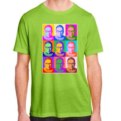 Ruth Bader Ginsburg RBG Pop Art Tribute Adult ChromaSoft Performance T-Shirt