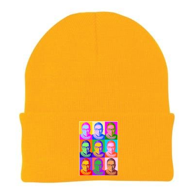 Ruth Bader Ginsburg RBG Pop Art Tribute Knit Cap Winter Beanie