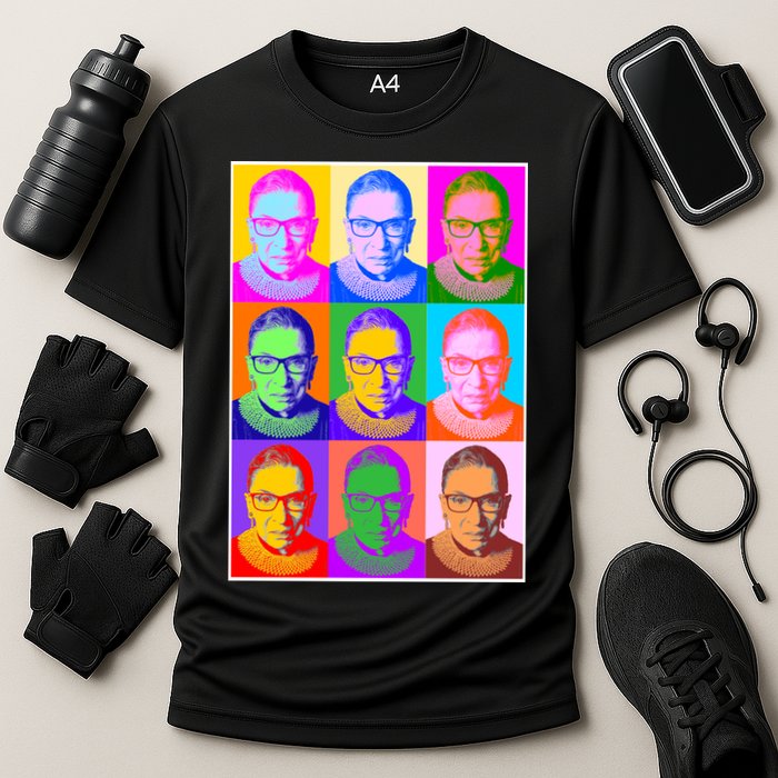 Ruth Bader Ginsburg RBG Pop Art Tribute Performance Shirt