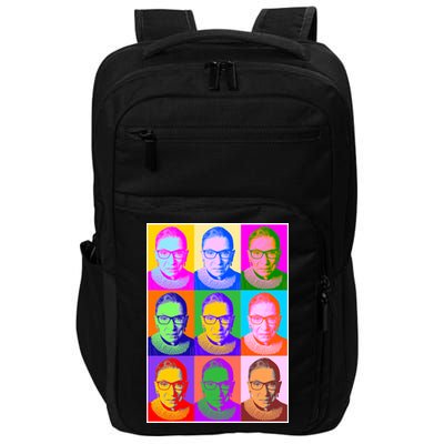 Ruth Bader Ginsburg RBG Pop Art Tribute Impact Tech Backpack