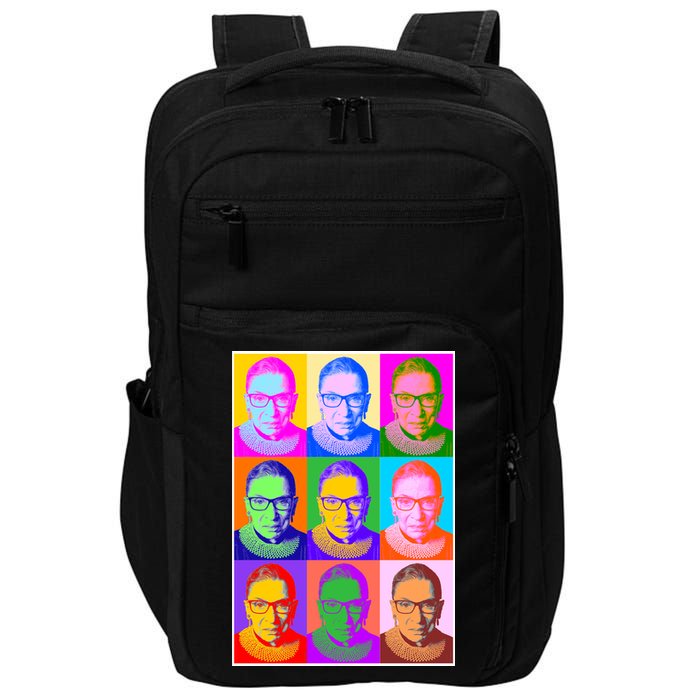 Ruth Bader Ginsburg RBG Pop Art Tribute Impact Tech Backpack