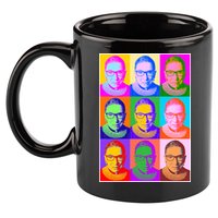 Ruth Bader Ginsburg RBG Pop Art Tribute 11oz C Handle Ceramic Mug