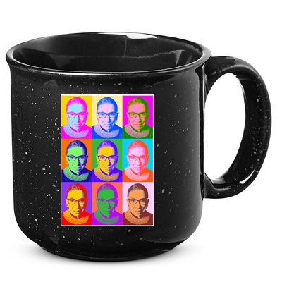 Ruth Bader Ginsburg RBG Pop Art Tribute 15oz Campfire Ceramic Mug