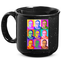 Ruth Bader Ginsburg RBG Pop Art Tribute 15oz Campfire Ceramic Mug