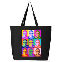 Ruth Bader Ginsburg RBG Pop Art Tribute 25L Jumbo Tote