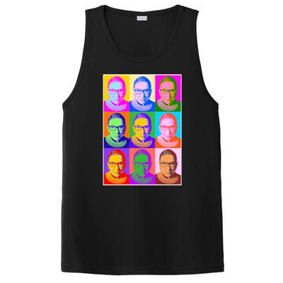 Ruth Bader Ginsburg RBG Pop Art Tribute PosiCharge Competitor Tank