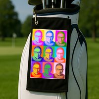 Ruth Bader Ginsburg RBG Pop Art Tribute Golf Towel
