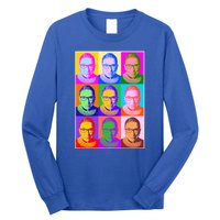 Ruth Bader Ginsburg RBG Pop Art Tribute Long Sleeve Shirt