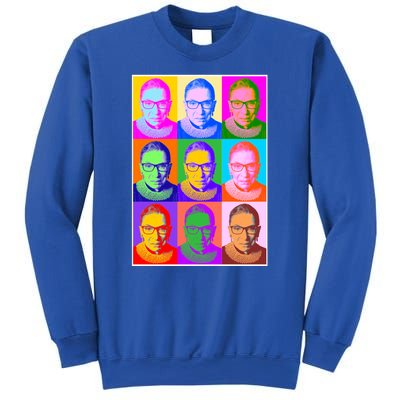 Ruth Bader Ginsburg RBG Pop Art Tribute Sweatshirt